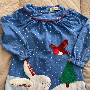 Mini Boden Winter Dress Size 2 - 3